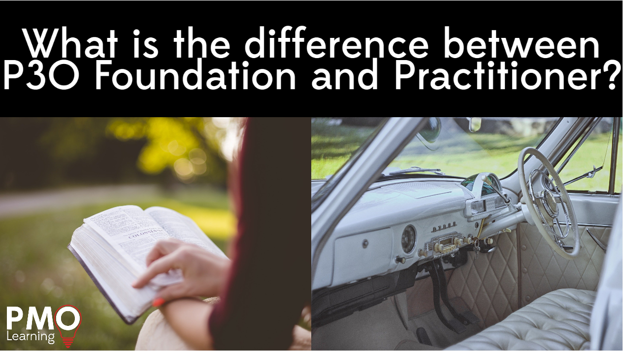 What is the difference between P3O® Foundation and Practitioner?