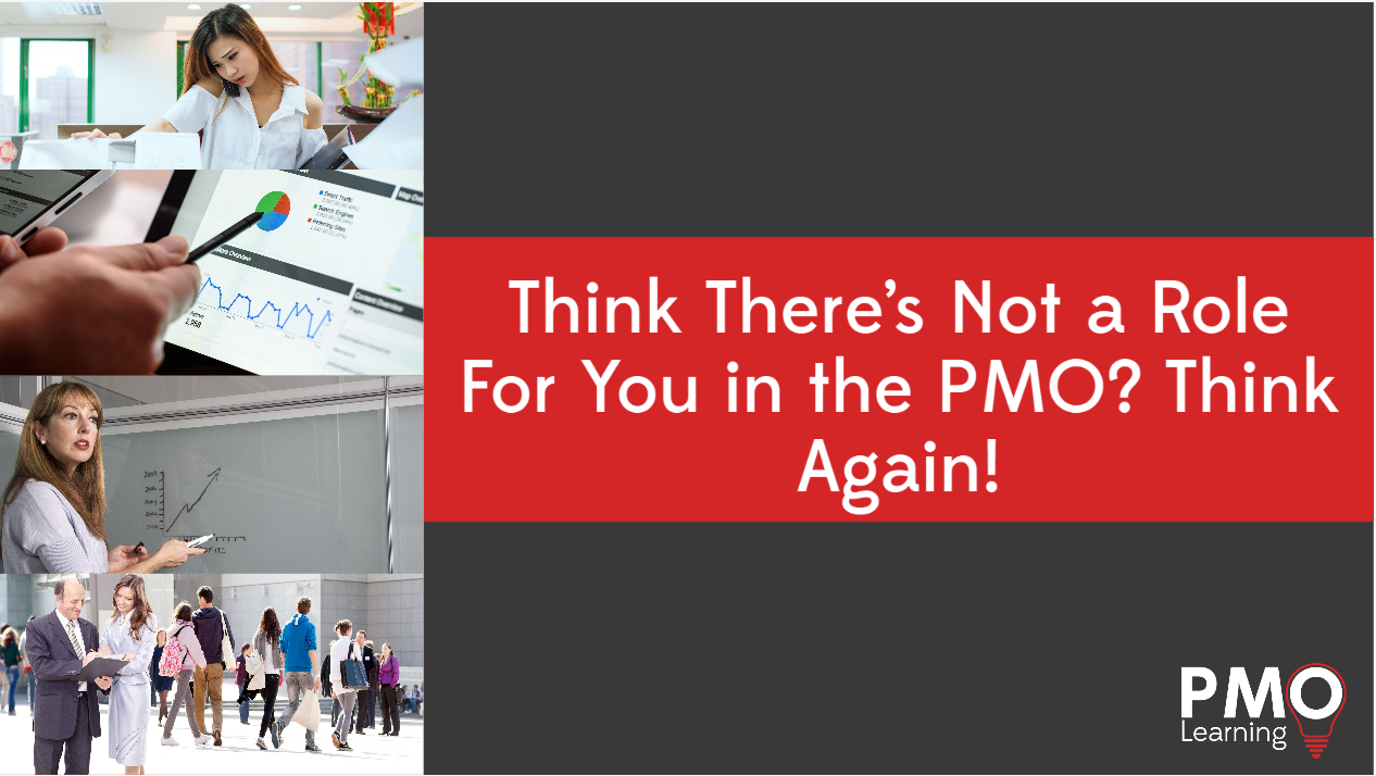 Think There’s Not a Role for You in the PMO? Think Again!