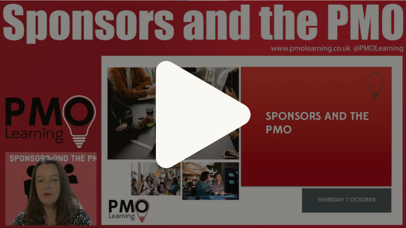 Sponsors and the PMO – Webinar