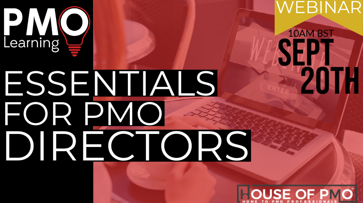 WEBINAR – Essentials for PMO Directors \\ New Course Overview
