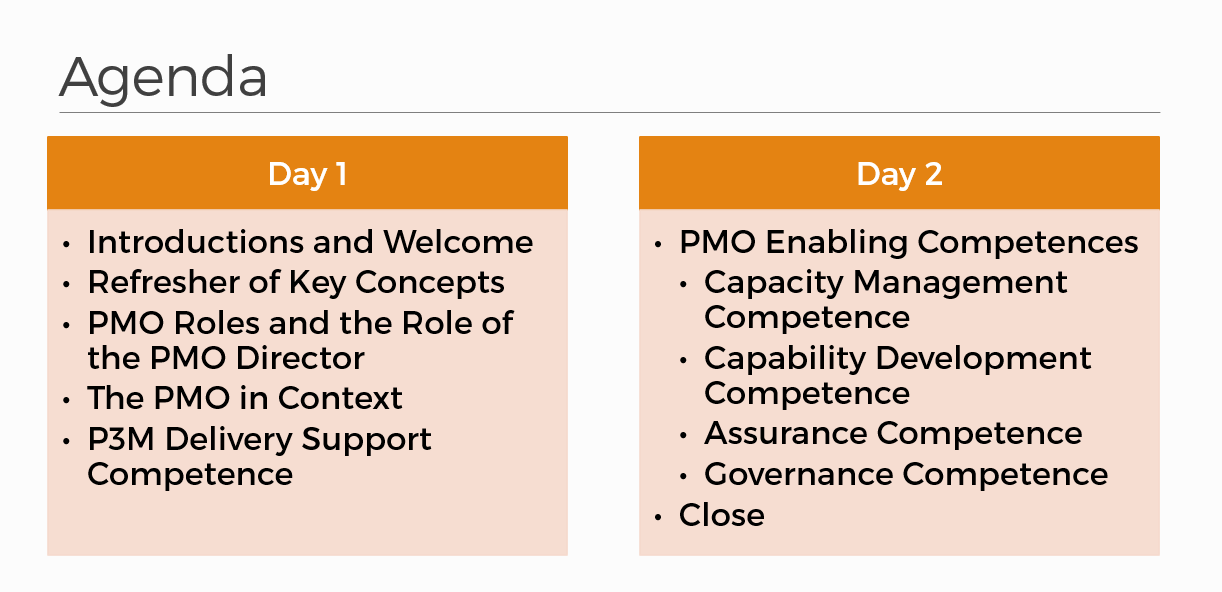 Essentials for PMO Directors