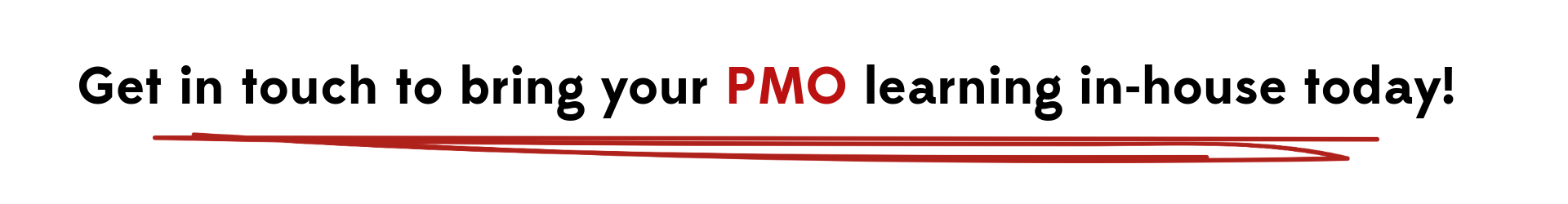 PMO In-House Training