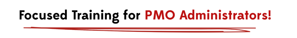 Focused Training - Essentials for PMO Administrators
